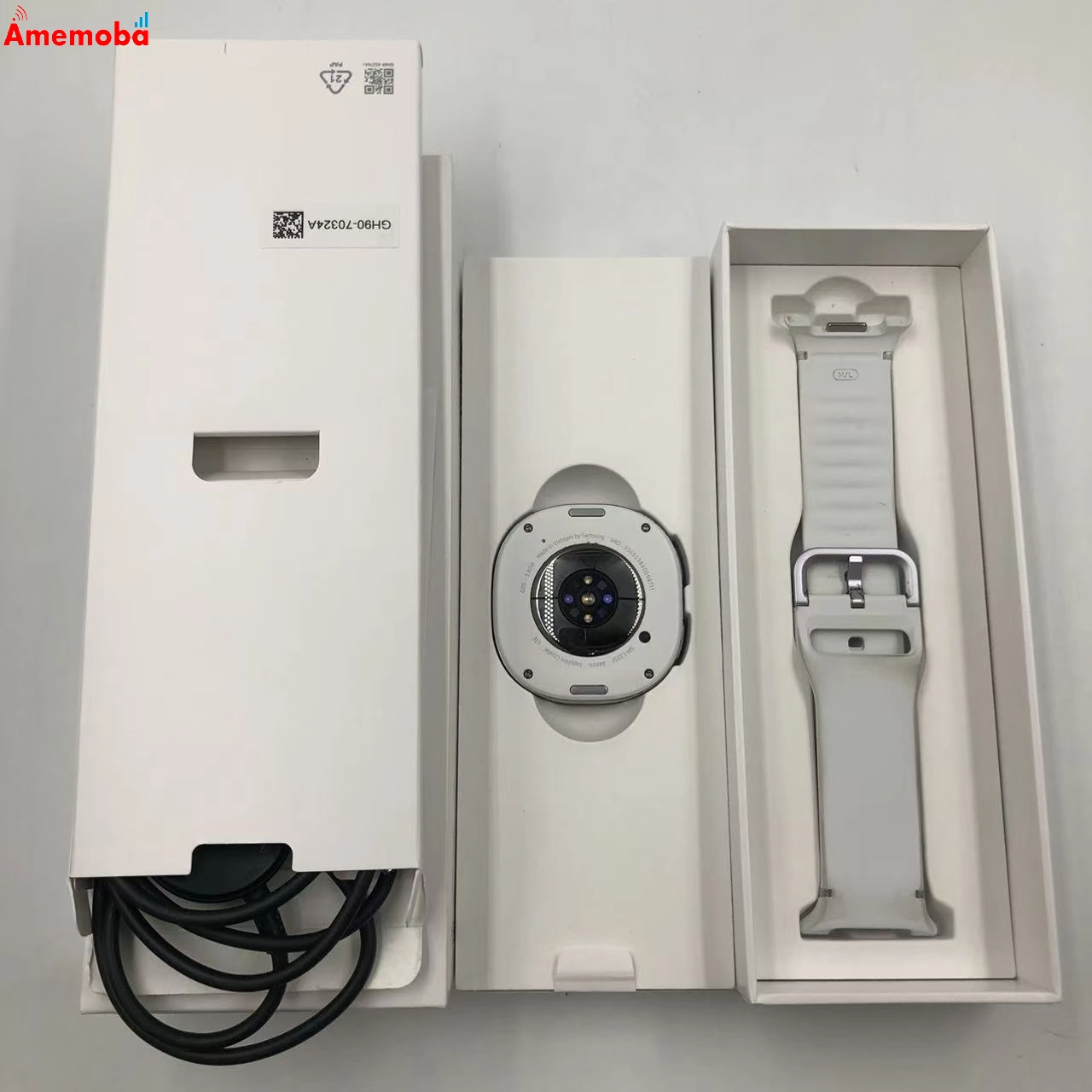 Galaxy Watch 8 44mm  LTEモデル 32GB シルバー SM-L335F SoftBank