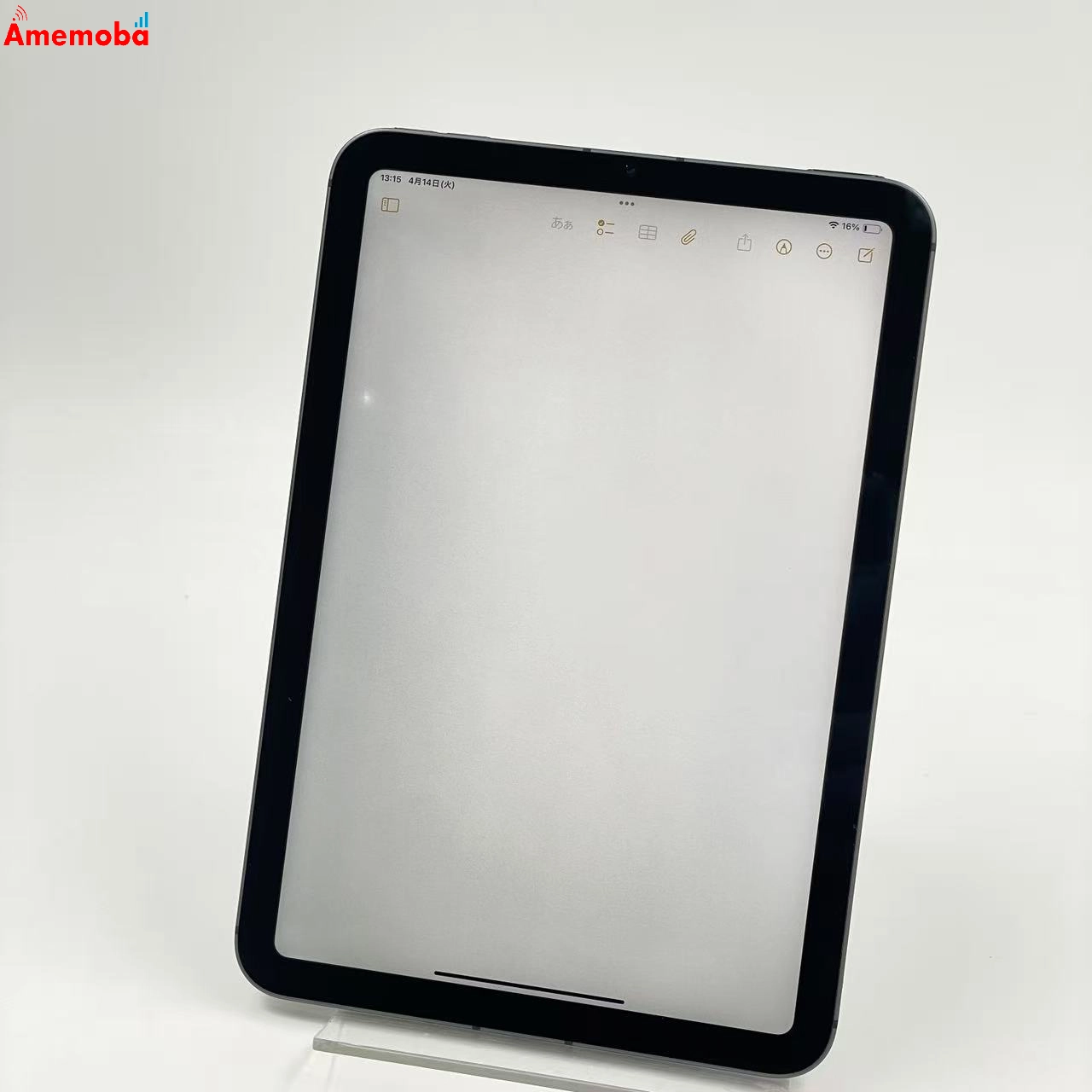 iPad mini 第6世代 Wi-F+Cellulariモデル 64GB スペースグレイ MK893KH/A 海外版SIMフリー 訳あり品