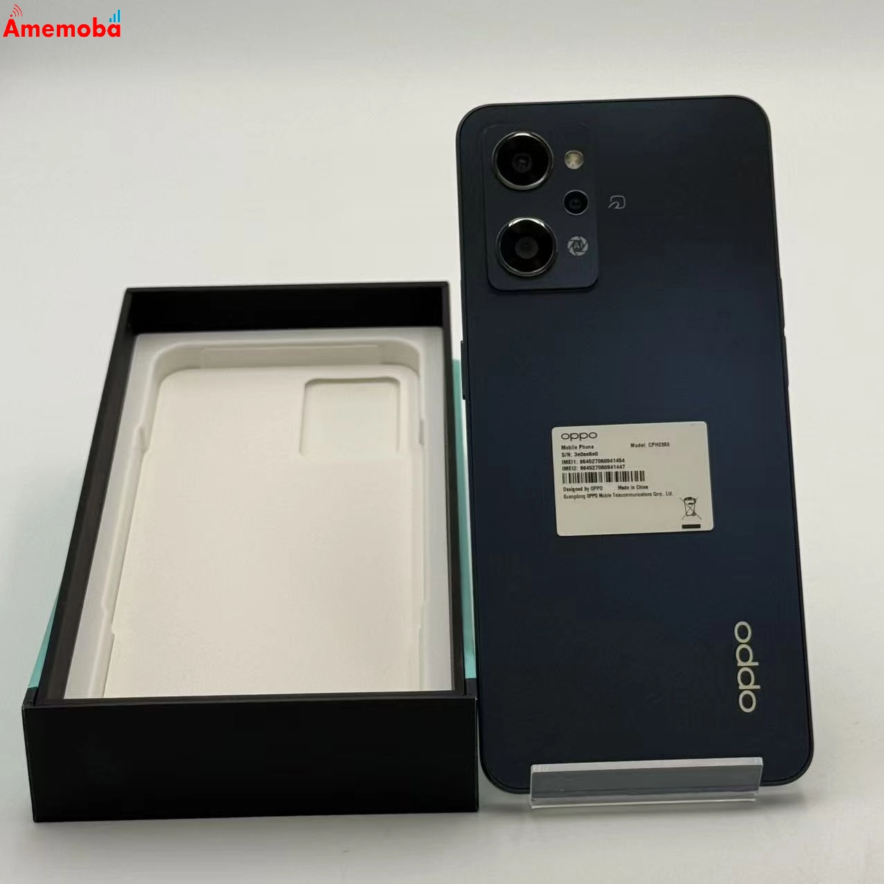 OPPO Reno7 A 128GB スターリーブラック CPH2353 SIMフリー ジャンク品