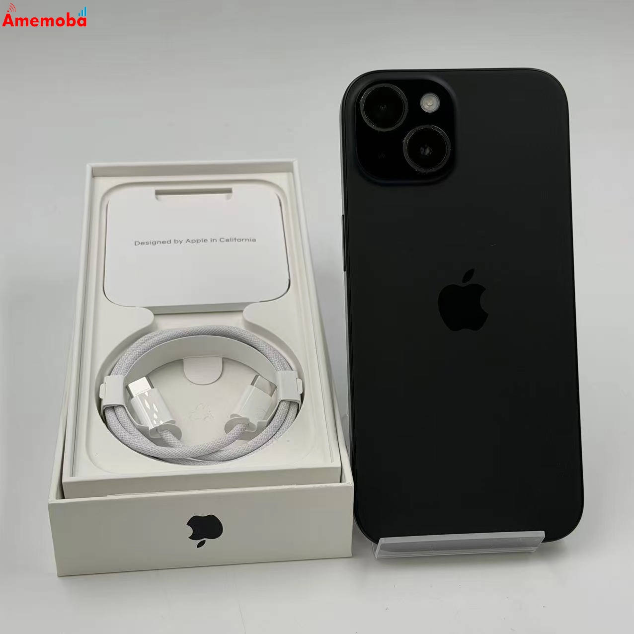 iPhone15 128GB ブラック MTMH3J/A AU版SIMフリー 美品