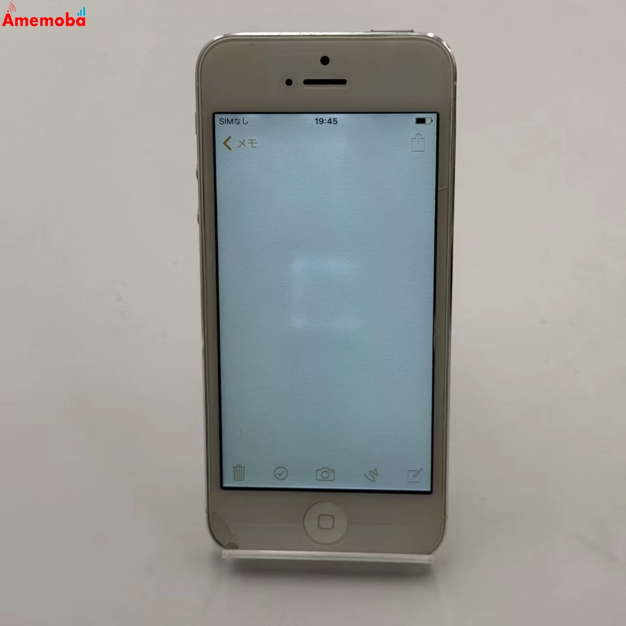 iPhone5 16GB シルバー MD298J/A SoftBank版 ジャンク品