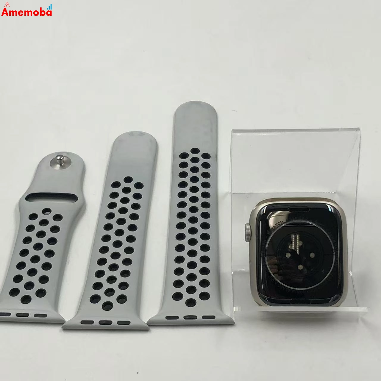 Apple Watch Nike Series7 45mm GPS+Cellularモデル 32GB スターライト MKL43J/A 訳あり品