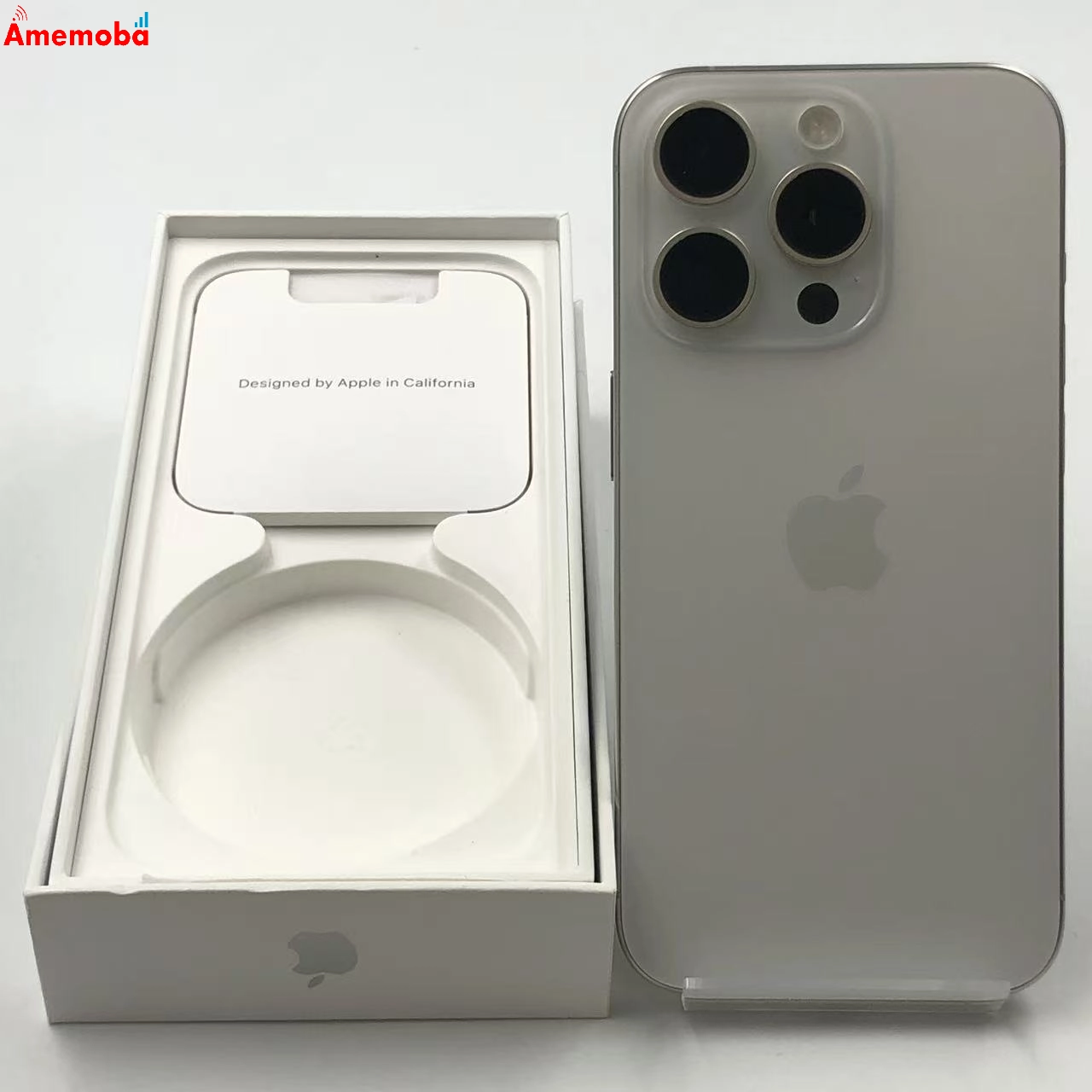 iPhone15 Pro 128GB ホワイトチタニウム MTU83J/A Apple版SIMフリー 極美品