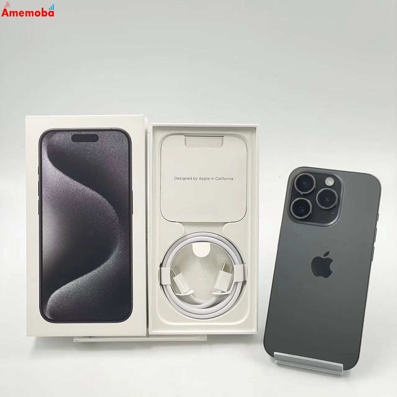 iPhone15 Pro 128GB ブラックチタニウム MTU73J/A Apple版SIMフリー