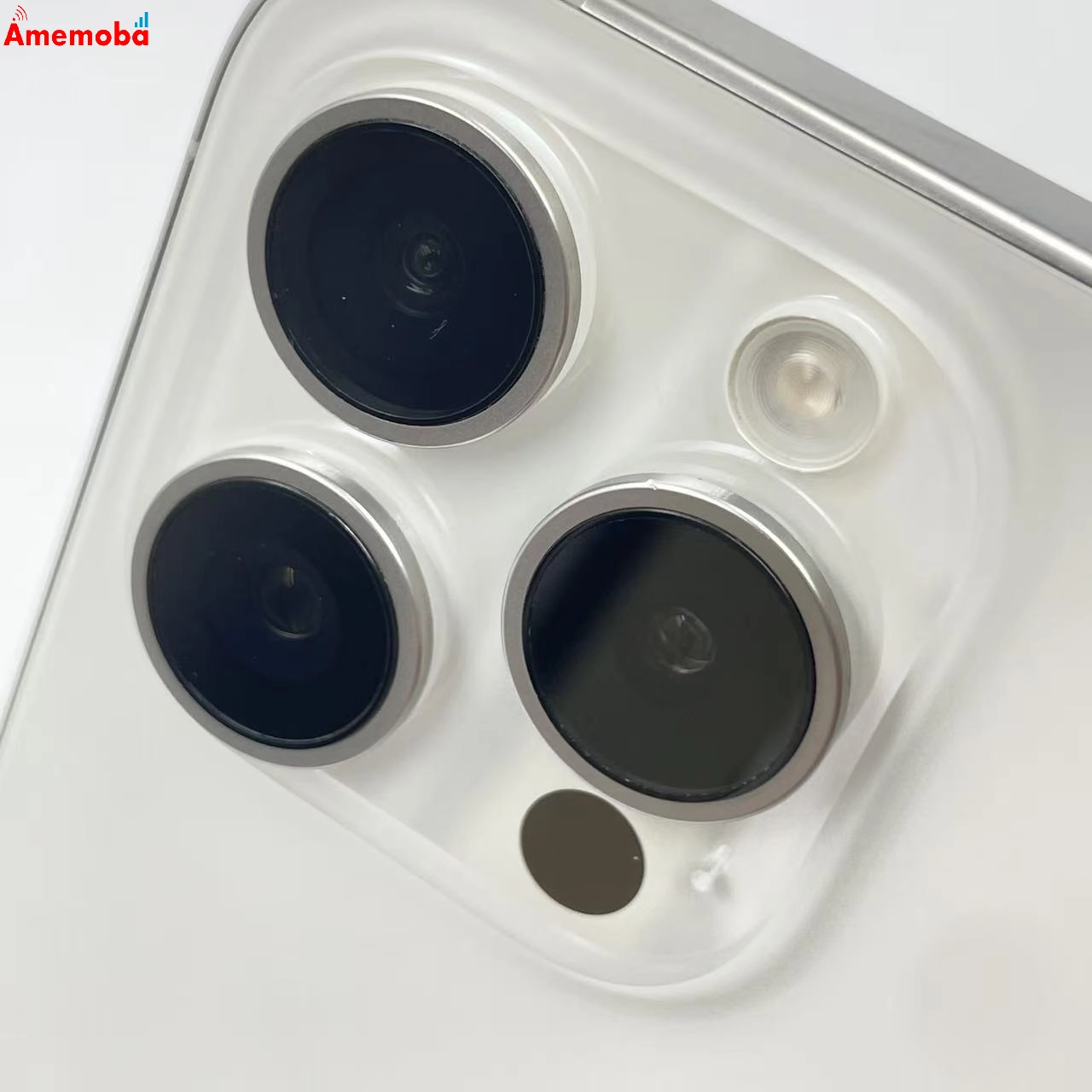 iPhone15 Pro 128GB ホワイトチタニウム MTU83J/A AU版SIMフリー 美品 au