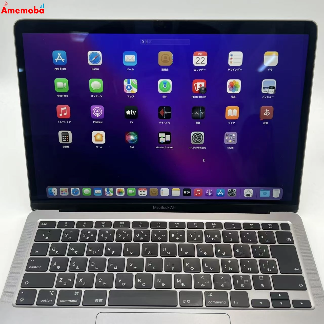 MacBook Air 13インチ Early2020 Corei3 8GB/256GB スペースグレイ MWTJ2J/A 訳あり品