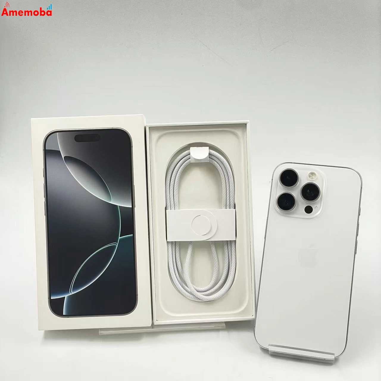 iPhone16 Pro 128GB ホワイトチタニウム MYMW3J/A SoftBank版SIMフリー 極美品