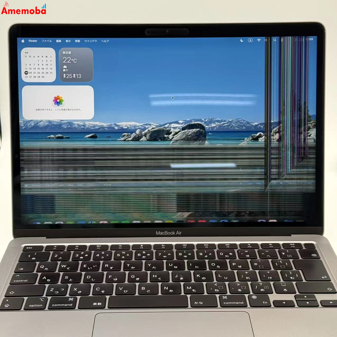 MacBook Air M1 2020 8GB/256GB スペースグレイ A2337 CPU8 GPU7 ジャンク品