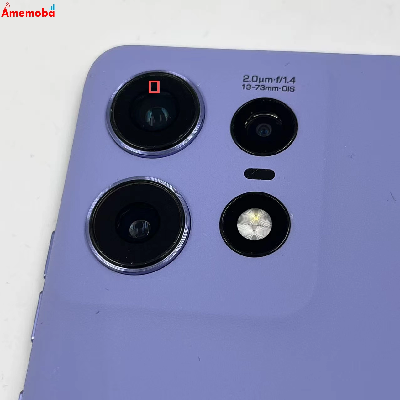 motorola edge 50s pro 8GB/256GB リュクスラベンダー MOSAH1(A402MO) SoftBank版SIMフリー 美品