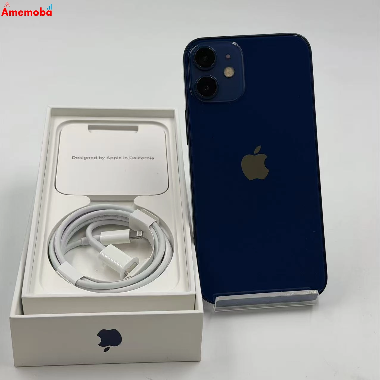 iPhone12 mini 64GB ブルー MGAP3J/A AU版SIMフリー   極美品 au