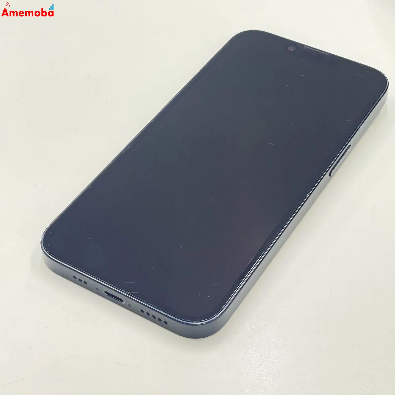 iPhone14 128GB ミッドナイト MPUD3J/A AU版SIMフリー 訳あり品