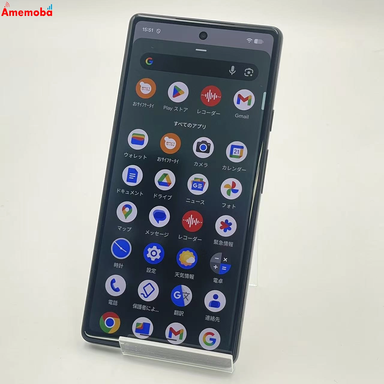 Google Pixel 6a 128GB Chalk GB17L AU版SIMフリー 美品