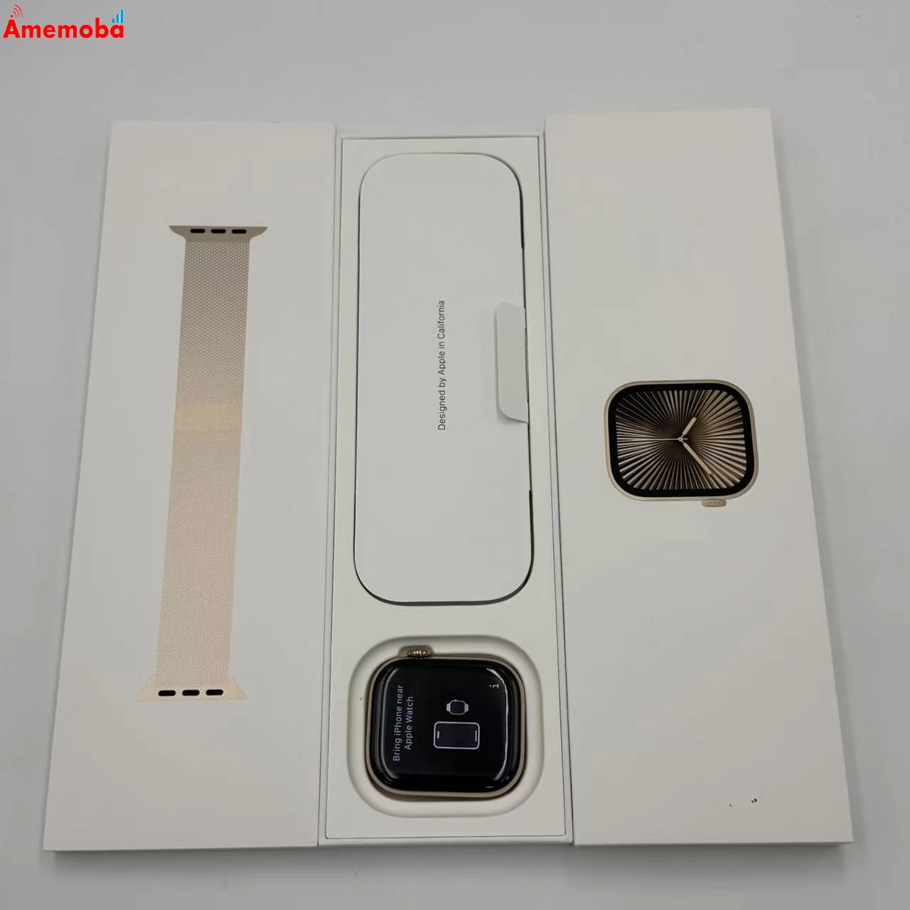 Apple Watch Series10 46mm GPS+Cellularモデル 64GB ゴールド MX003J/A AU版SIMフリー 美品