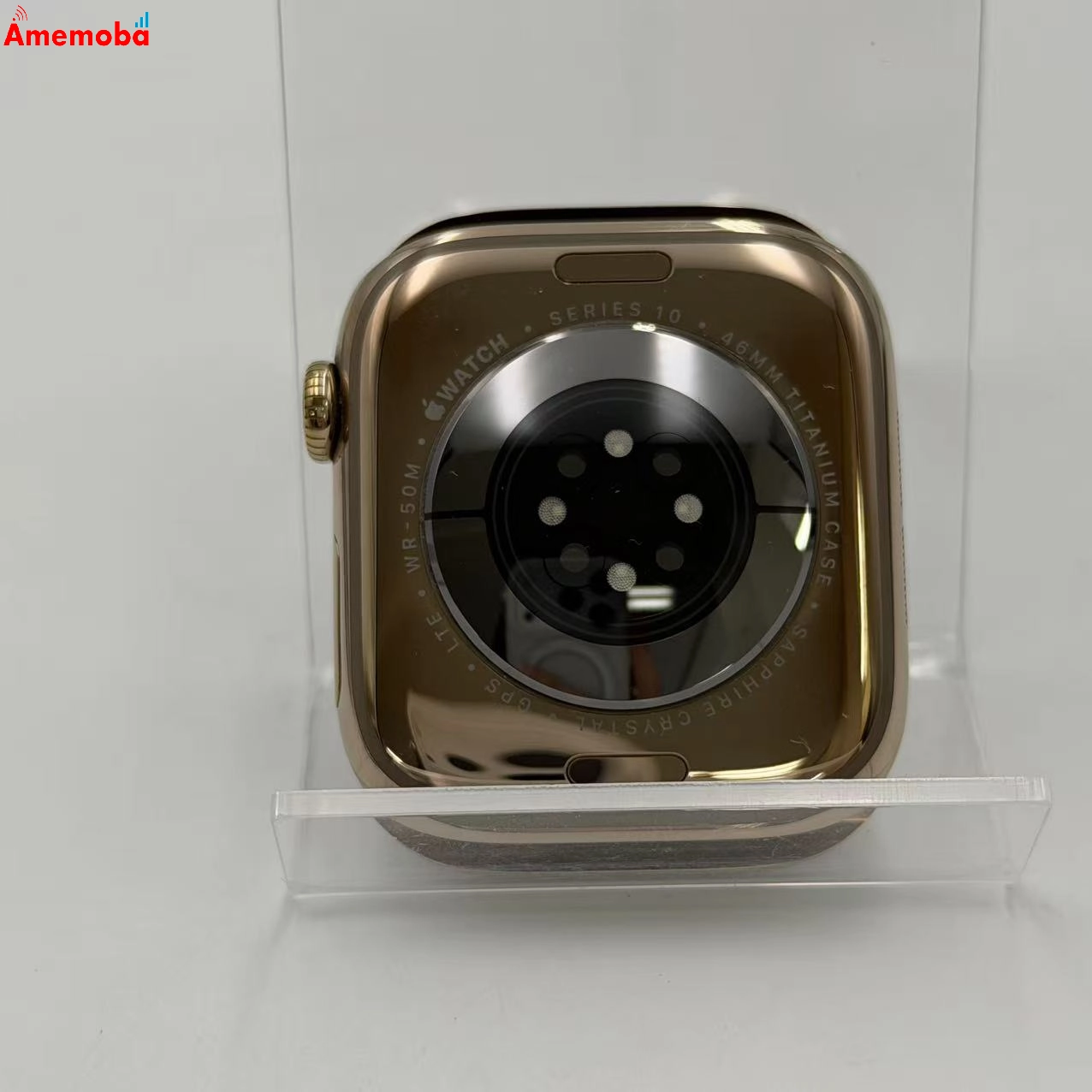 Apple Watch Series10 46mm GPS+Cellularモデル 64GB ゴールド MX003J/A AU版SIMフリー 美品