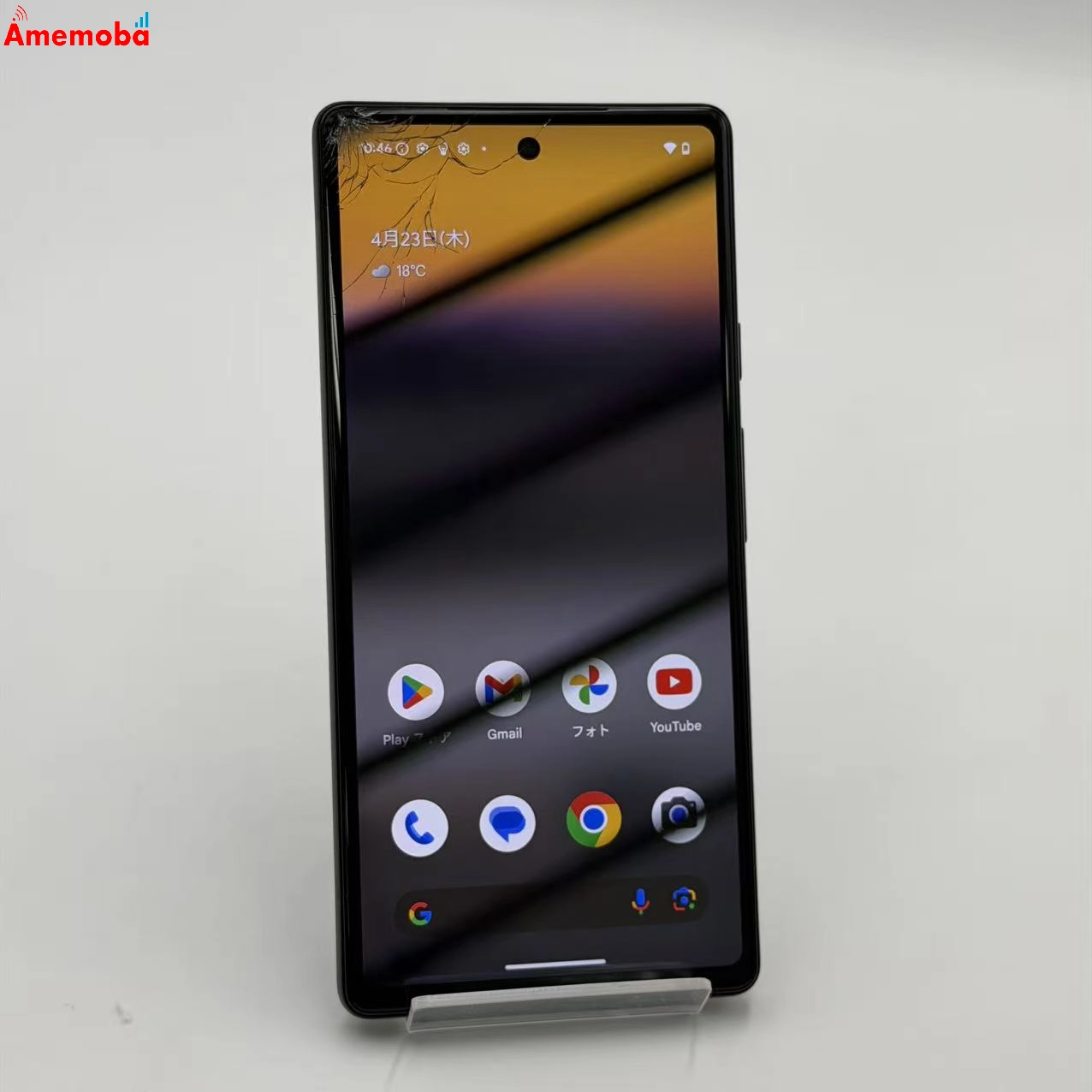 Google Pixel 6a 128GB Charcoal GB17L  ストア版SIMフリー ジャンク品