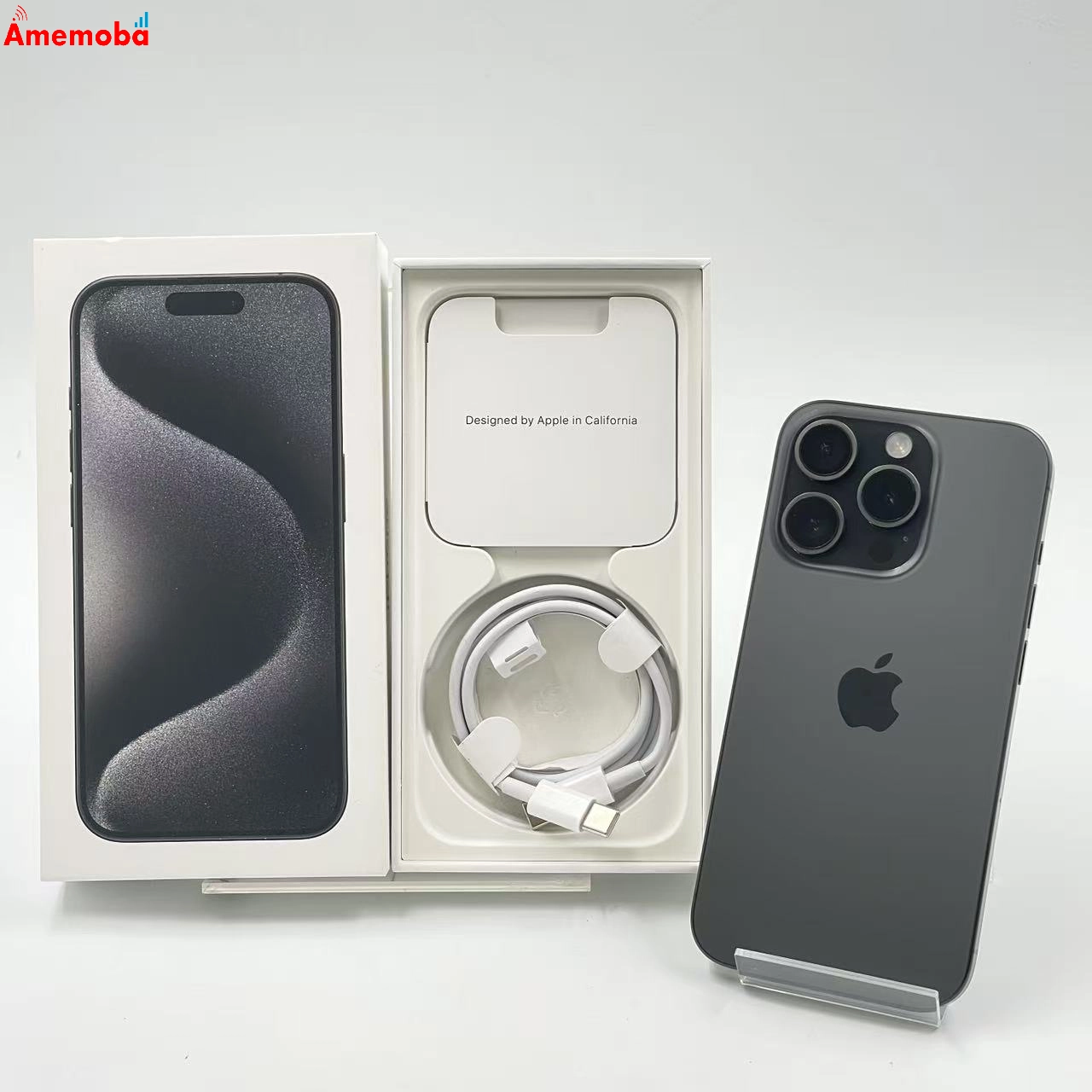 iPhone15 Pro 256GB ブラックチタニウム MTUC3J/A Apple版SIMフリー 極美品