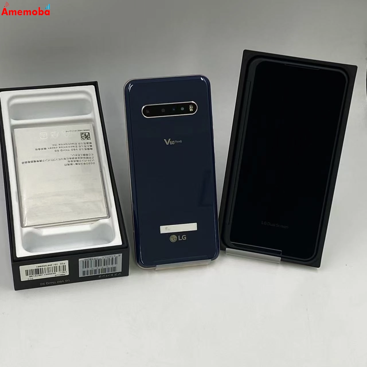 LG V60 ThinQ 5G 128GB クラッシーブルー A001LG20s SoftBank版SIMフリー