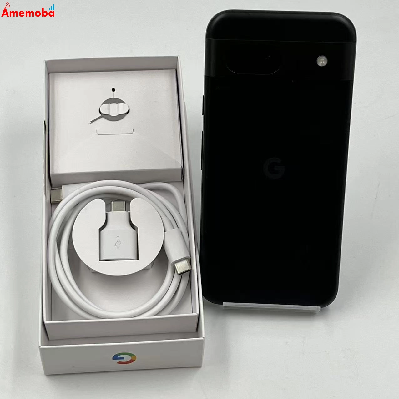 Google Pixel 8a 128GB Obsidian G576D SoftBank版SIMフリー 美品