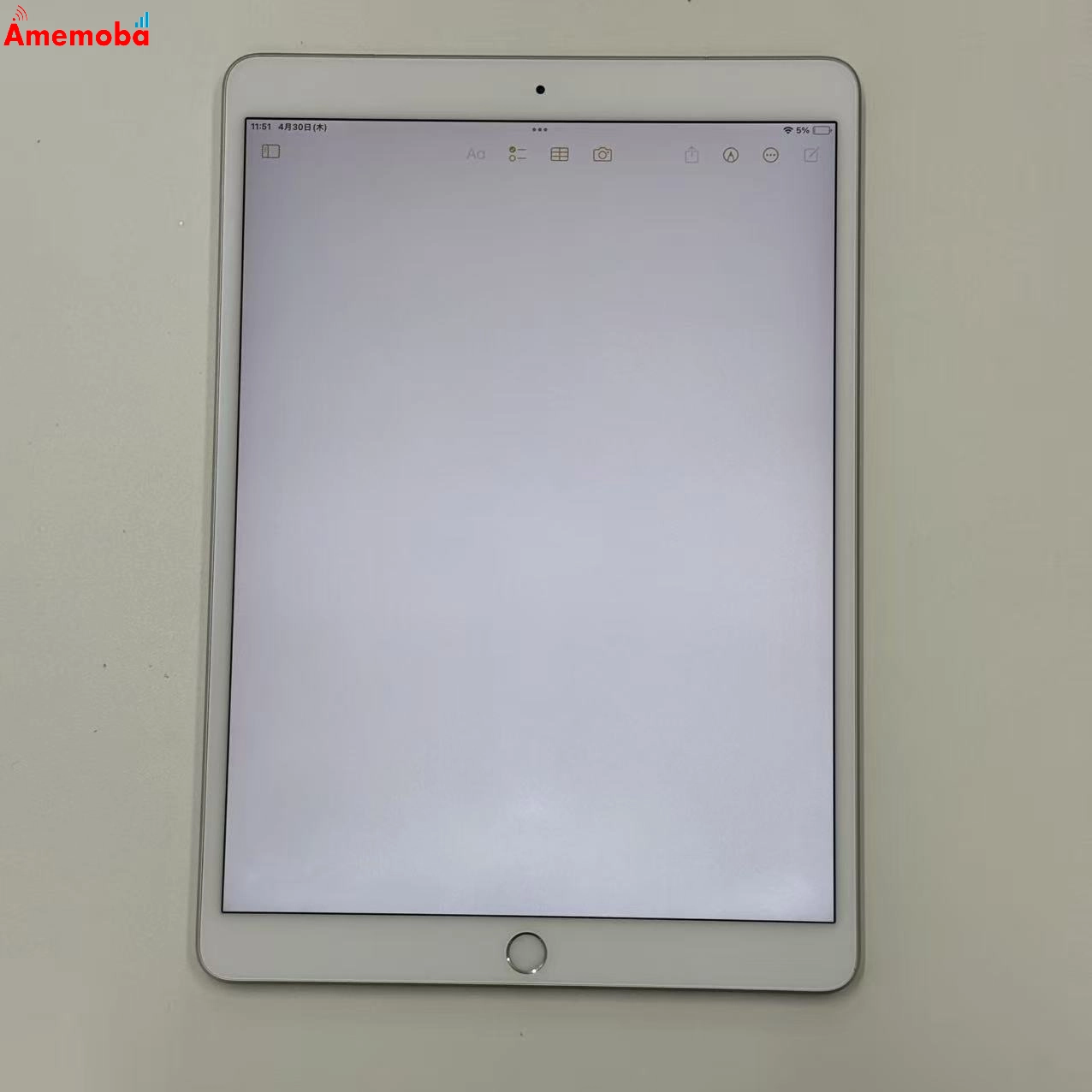 iPad Air 第3世代 64GB シルバー MV0E2J/A SoftBank版SIMフリー 訳あり品