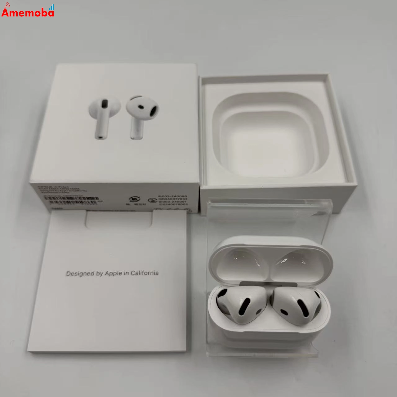 AirPods 第4世代 - ホワイト MXP63J/A  新品同様