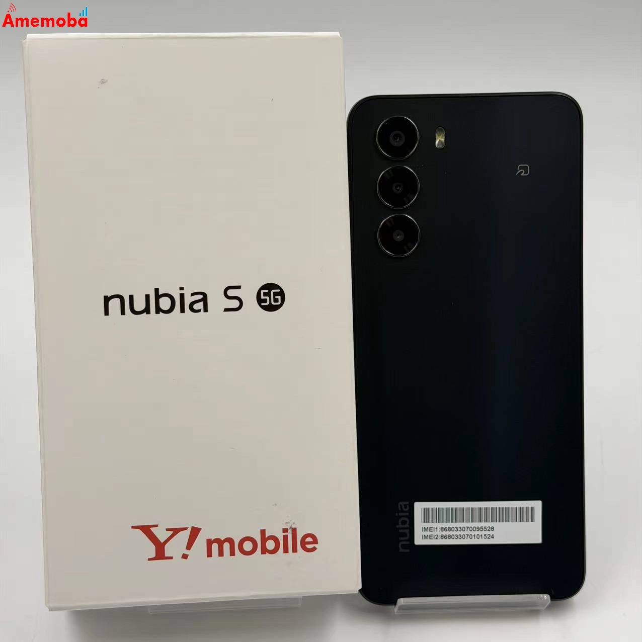 Nubia S 5G 128GB ブラック A403ZT SoftBank版SIMフリー  新品同様