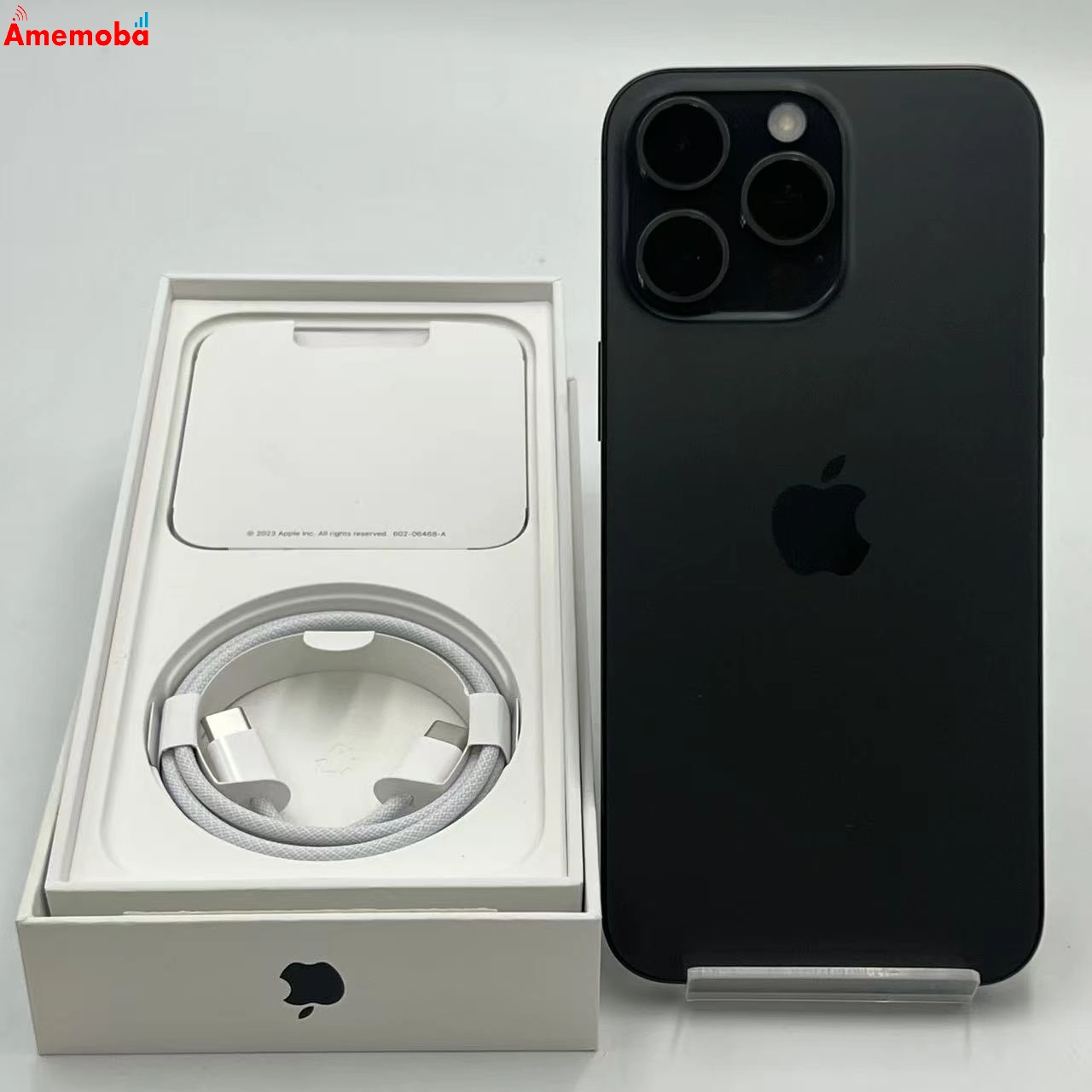 iPhone15 Pro Max 256GB ブラックチタニウム MU6P3J/A SIMフリー 美品