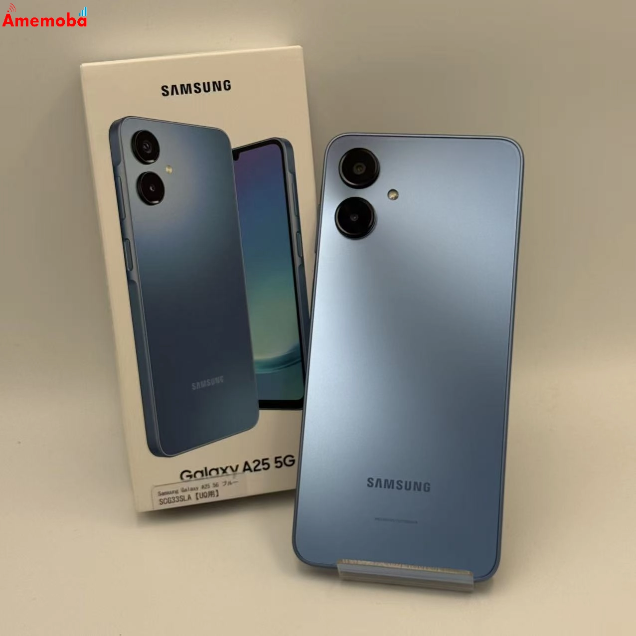 Galaxy A25 5G 4GB/64GB ブルー SCG33 AU版SIMフリー 新品未使用 au
