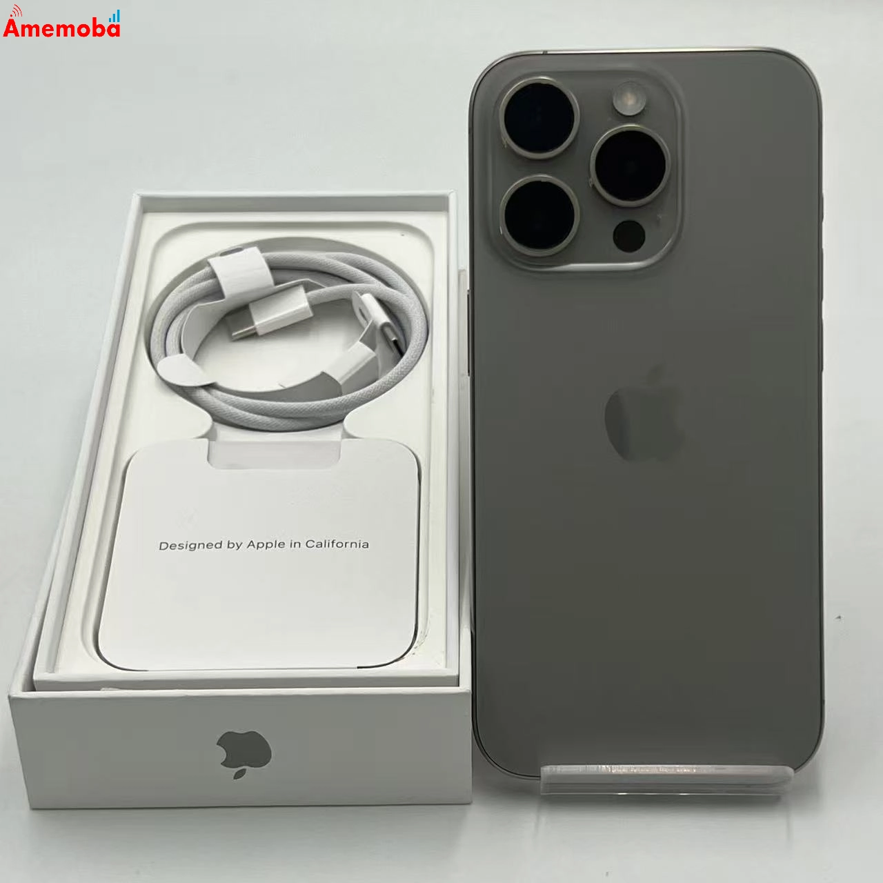iPhone15 Pro 128GB ナチュラルチタニウム MTU93J/A SoftBank版SIMフリー 美品