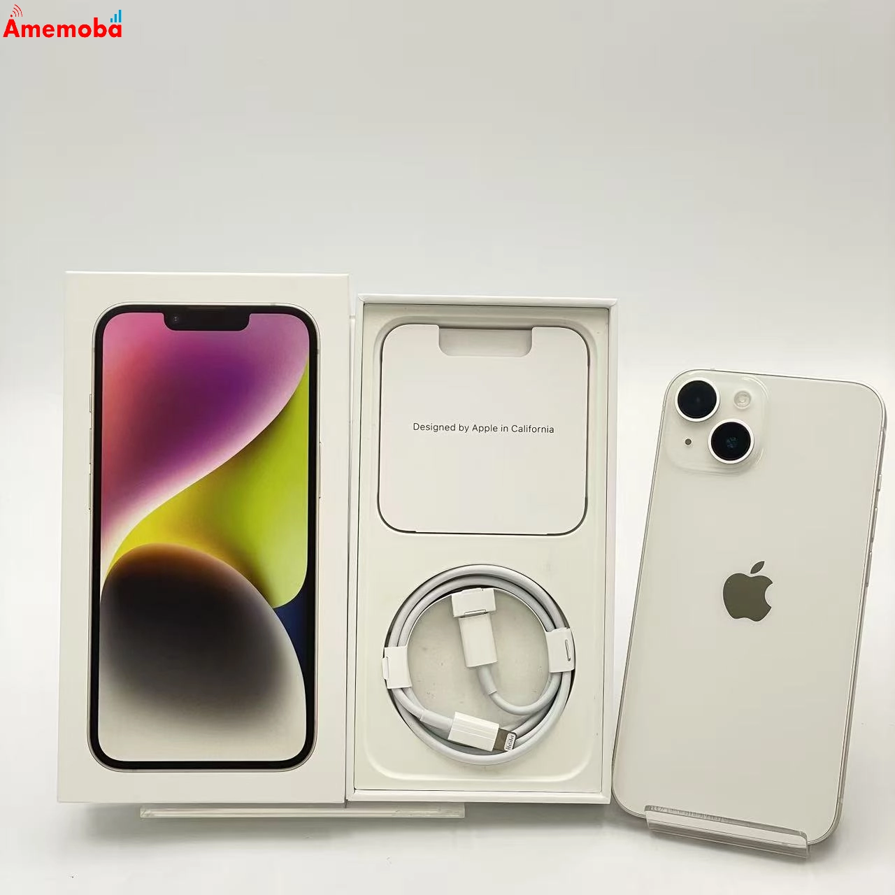iPhone14 128GB スターライト MPUQ3J/A docomo版SIMフリー 極美品