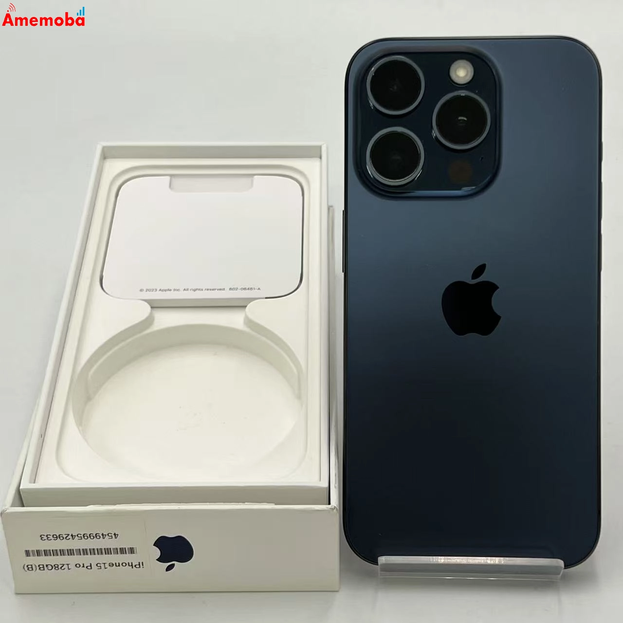 iPhone15 Pro 128GB ブルーチタニウム MTUA3J/A docomo版SIMフリー 訳あり品