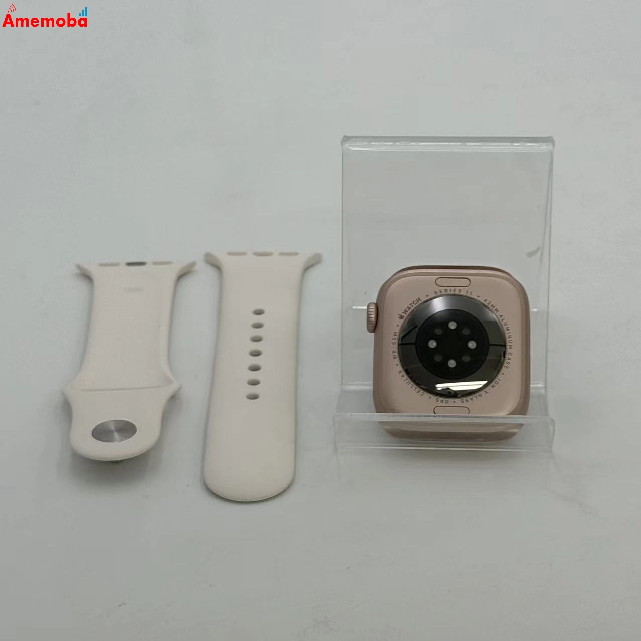 Apple Watch Series11 42mm 64GB ローズゴールド MF8E4J/A SoftBank版SIMフリー 新品同様