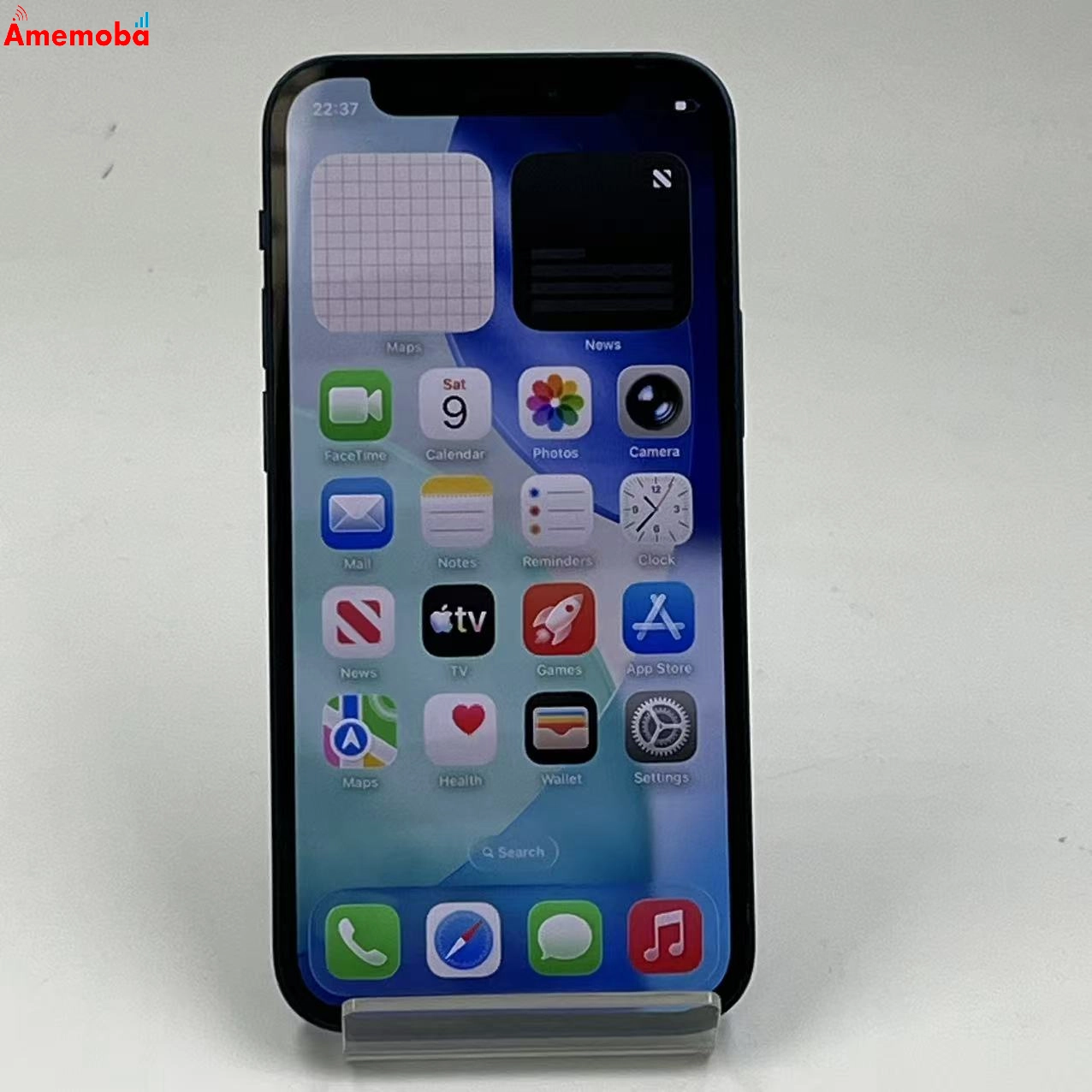 iPhone12 mini 128GB ブルー MGDP3J/A Apple版SIMフリー 美品