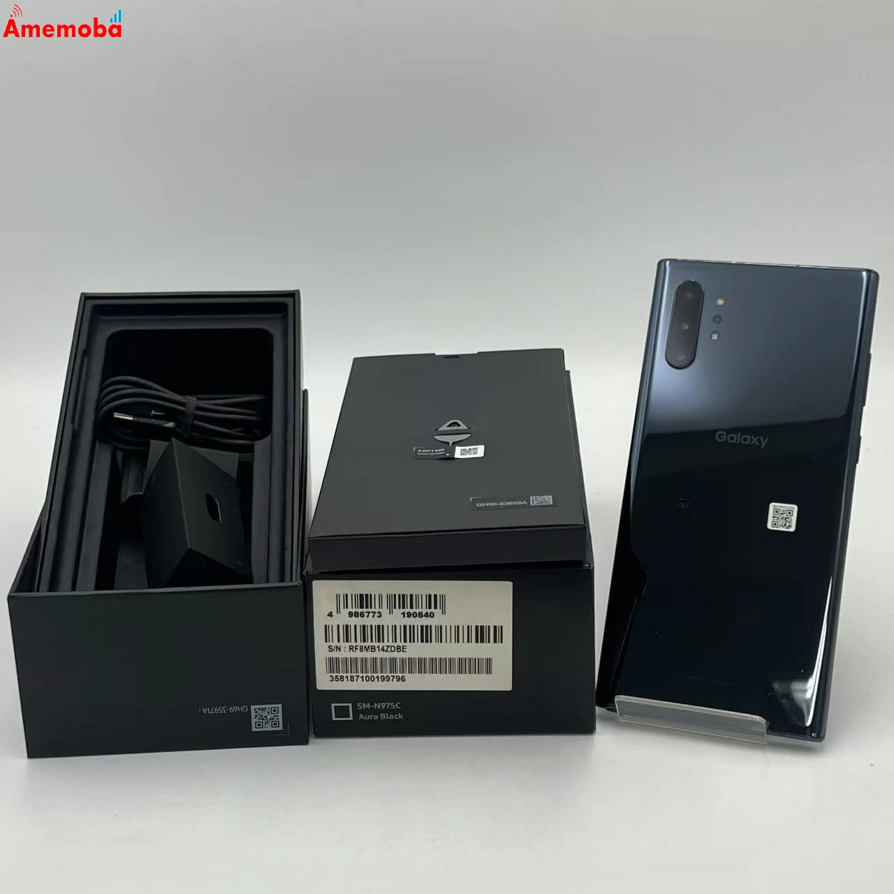 Galaxy Note10+ 12GB/256GB オーラブラック SM-N975C 楽天モバイル版SIMフリー 極美品