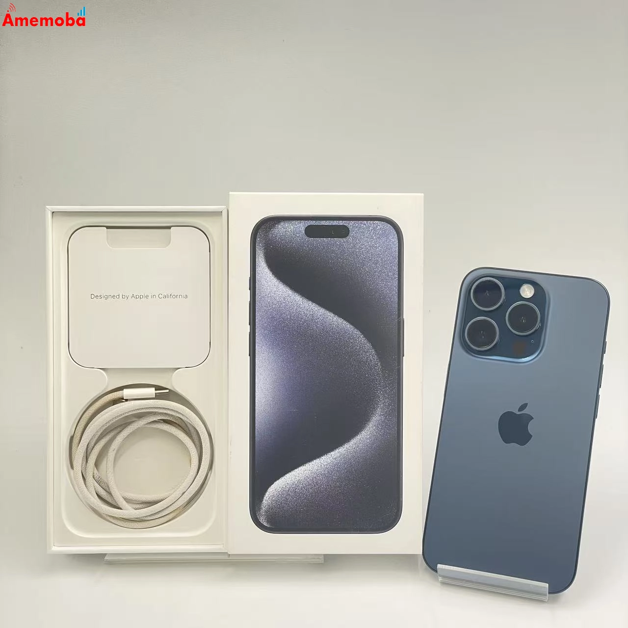 iPhone15 Pro 256GB ブルーチタニウム MTUG3J/A Apple版SIMフリー 美品