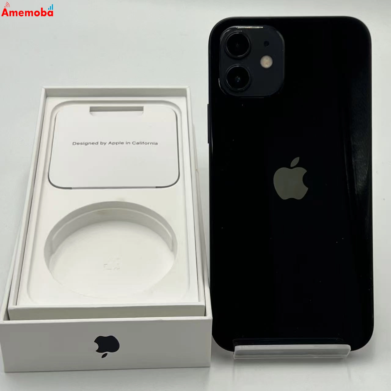 iPhone12 64GB ブラック MGHN3J/A AU版SIMフリー 極美品 au