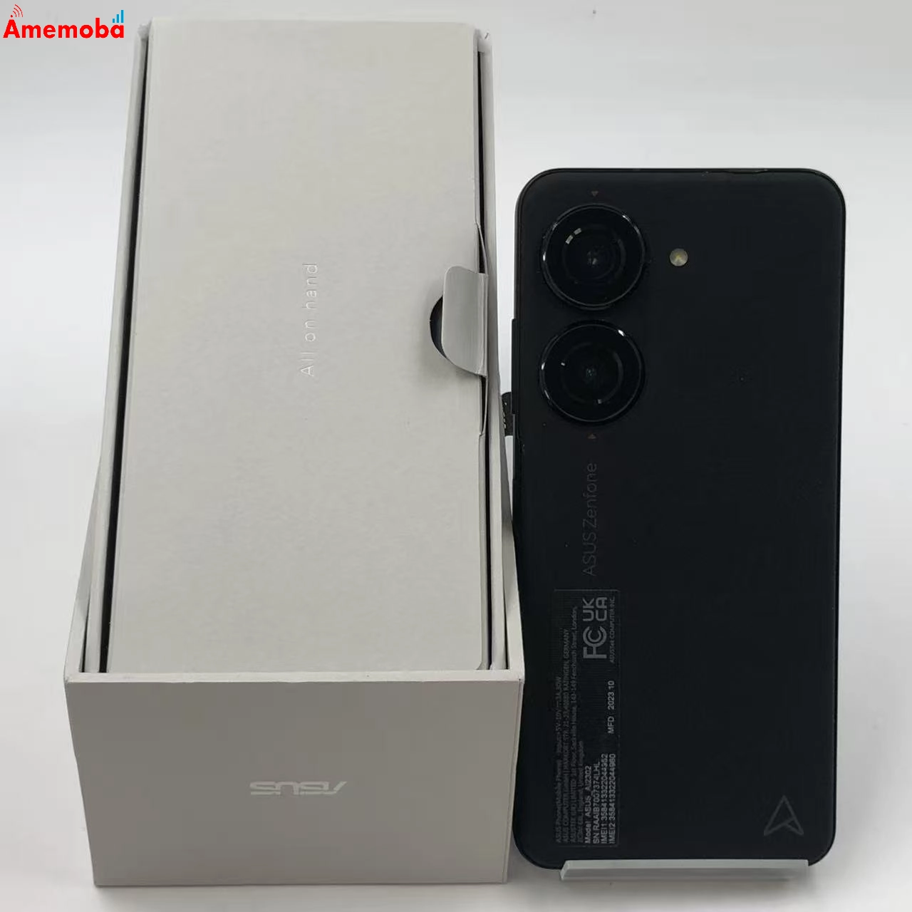 asus zenfone 10 16GB/512GB ミッドナイトブラック A12302 SIMフリー