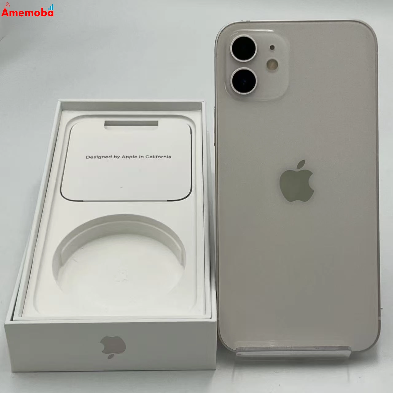 iPhone12 64GB ホワイト MGHP3J/A AU版SIMフリー 美品 au