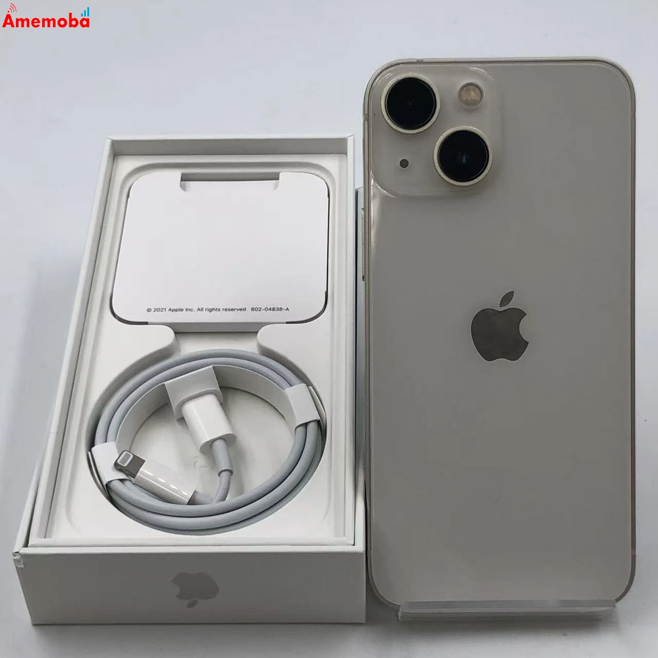 iPhone13 mini 256GB スターライト MLJK3J/A Apple版SIMフリー 美品