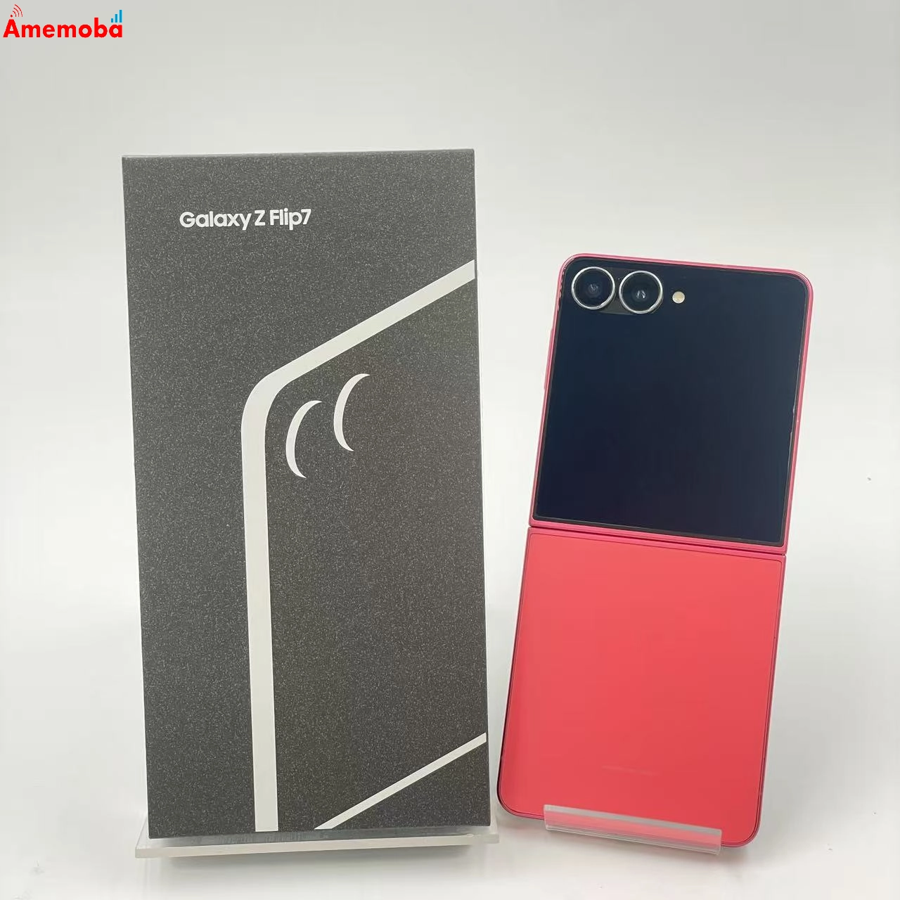 Galaxy Z Flip7 12GB/256GB コーラルレッド SM-F766Q ストア版SIMフリー 美品
