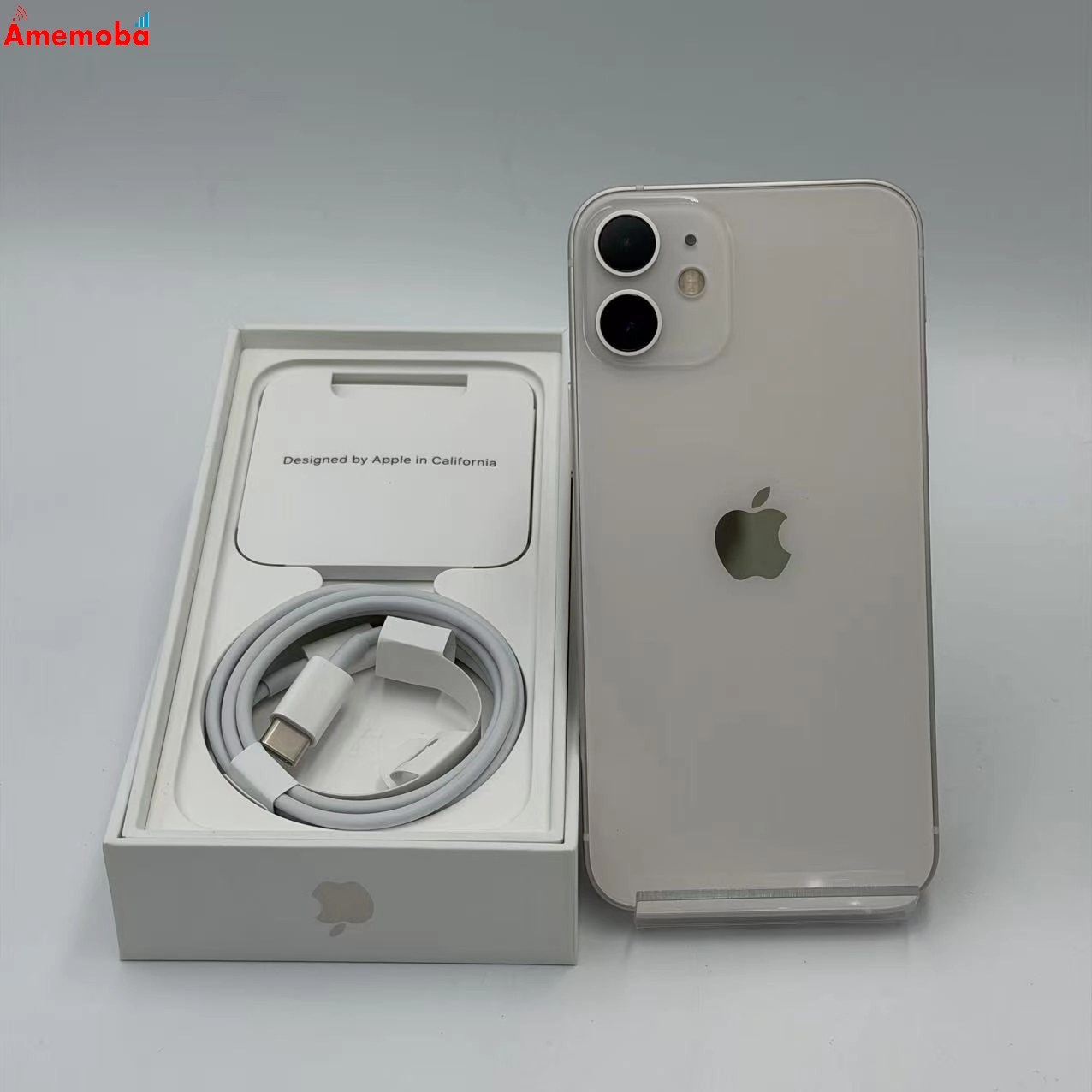 iPhone12 mini 64GB ホワイト MGA63J/A AU版SIMフリー 極美品 au