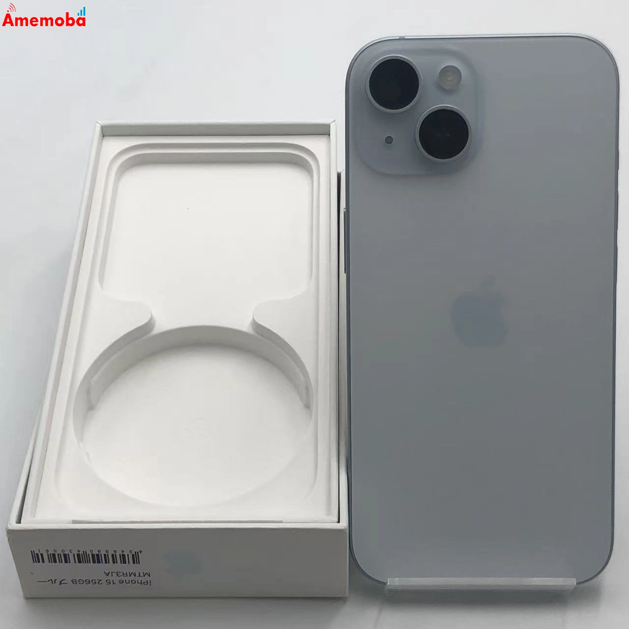 iPhone15 256GB ブルー MTMR3J/A AU版SIMフリー 美品