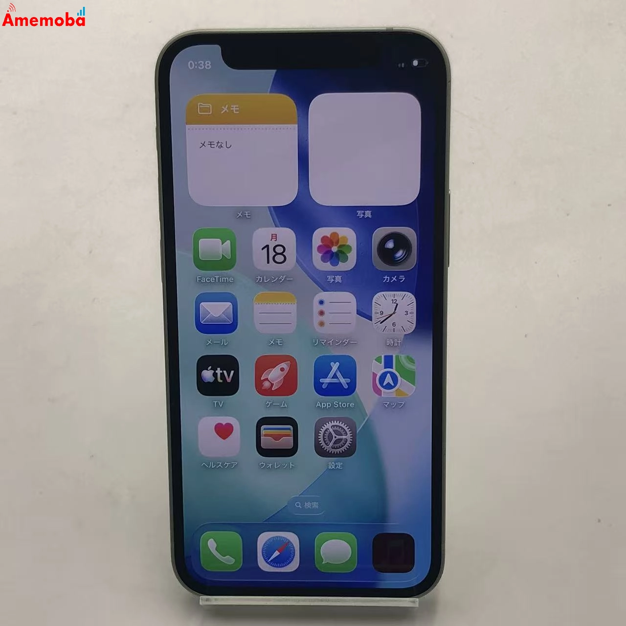 iPhone12 mini 64GB グリーン MGAV3J/A Apple版SIMフリー 美品
