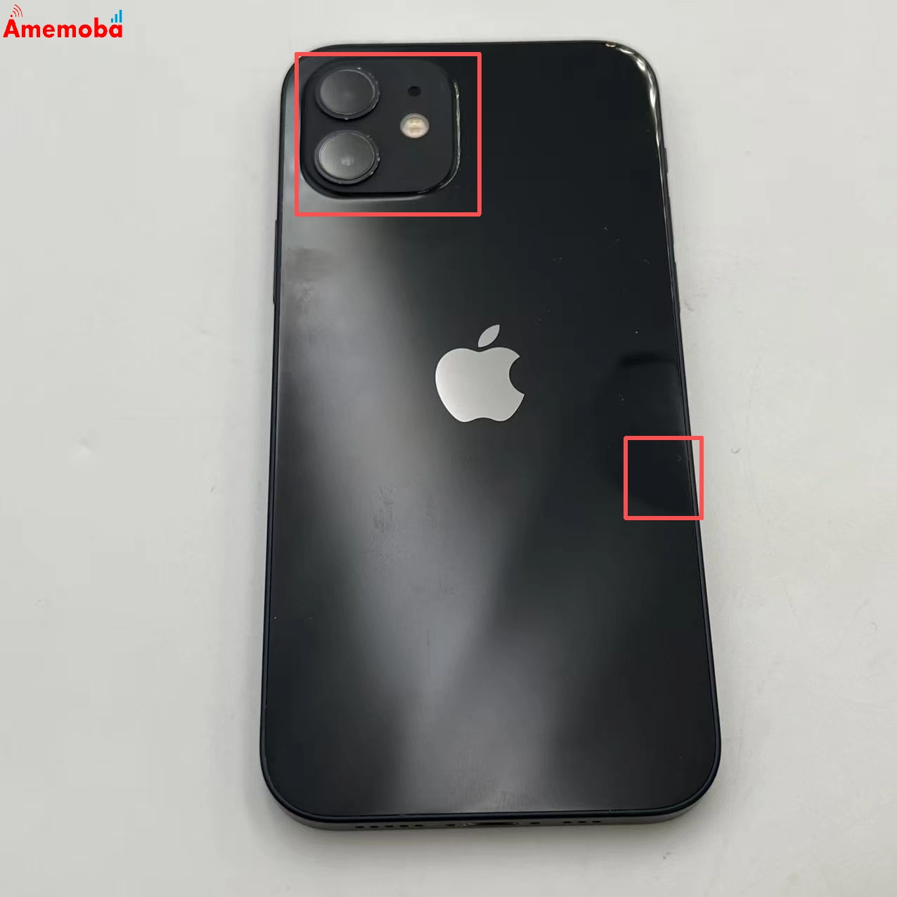 iPhone12 256GB ブラック MGJ03J/A docomo版SIMフリー 訳あり品