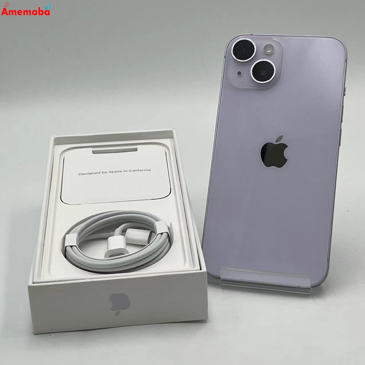iPhone14 256GB パープル MPW93J/A Apple版SIMフリー 美品