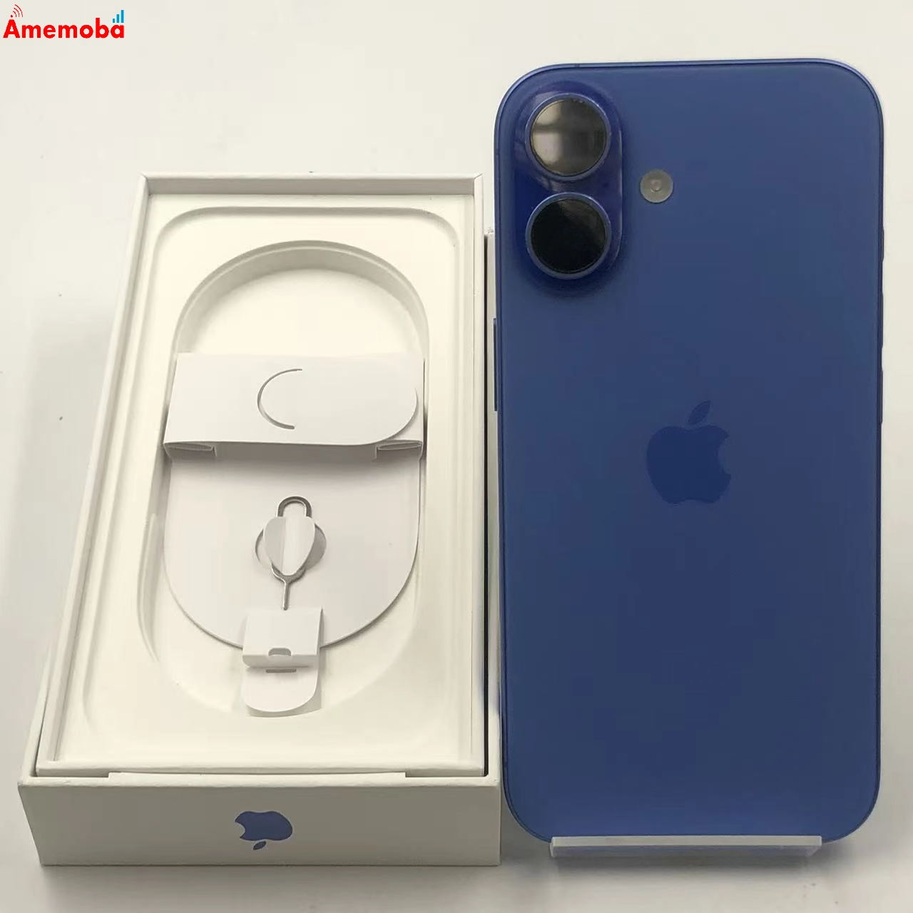 iPhone16 128GB ウルトラマリン MYDU3J/A Apple版SIMフリー