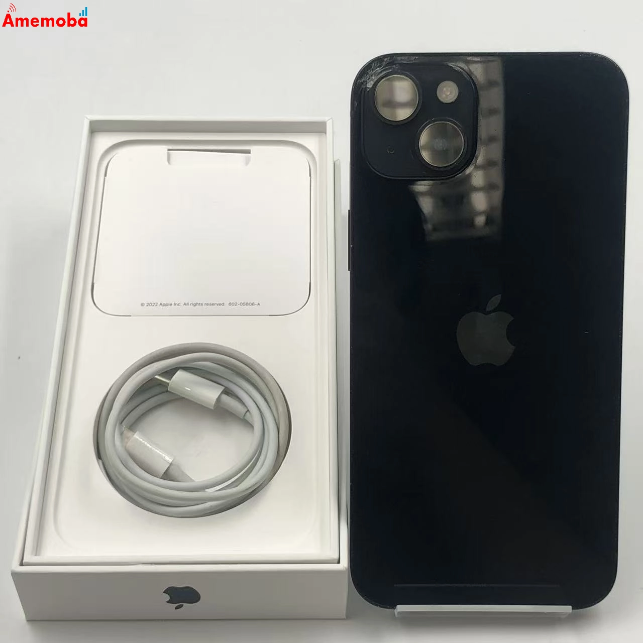 iPhone14 Plus 128GB ミッドナイト MQ4A3J/A AU版SIMフリー ジャンク品