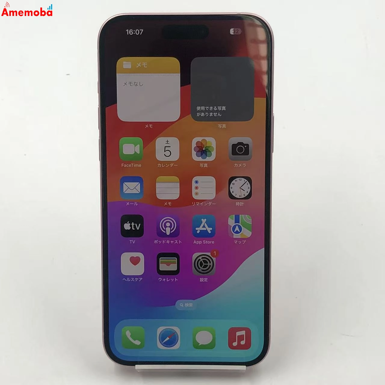 iPhone15 Plus 128GB ピンク MTXT3LL/A アメリカ版 ジャンク品