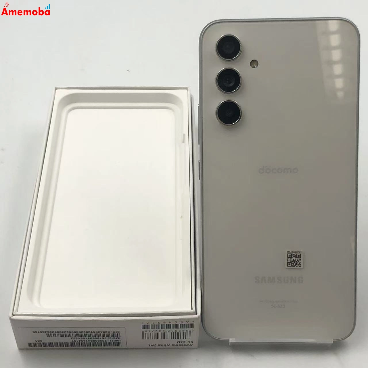 Galaxy A54 5G 128GB オーサムホワイト SC-53D docomo版SIMフリー 美品