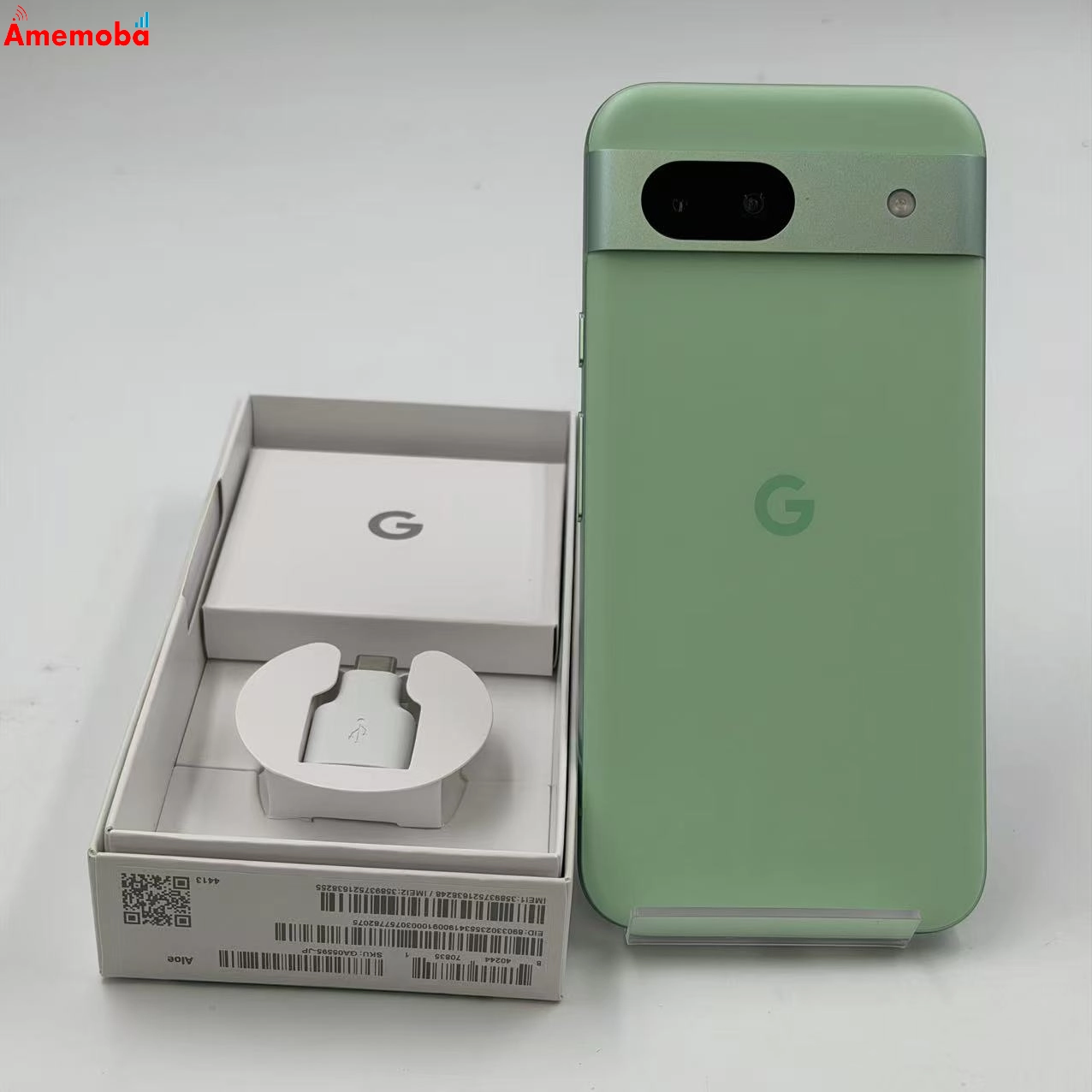 Google Pixel 8a 128GB Aloe G576D   ストア版SIMフリー  極美品