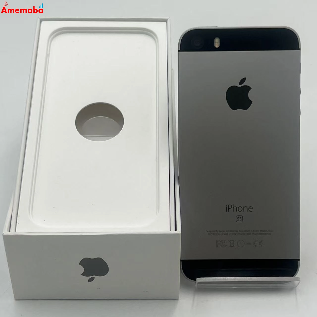 iPhoneSE 128GB スペースグレイ MP862J/A SIMロック解除済 ストア版 ジャンク品